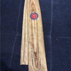 Chicago Cubs Wood Baseball Bat Slugger - Natural Wood